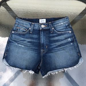 Hudson Dahlia Dolphin Cut Off Jean Shorts